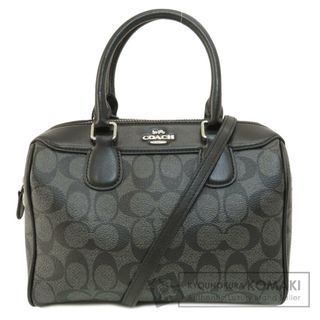 コーチ(COACH)のCOACH F32203 ミニボストン シグネチャー 2WAY ボストンバッグ PVC レディース(ボストンバッグ)