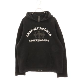 クロムハーツ(Chrome Hearts)のCHROME HEARTS クロムハーツ KING TACO セメタリークロス カシミヤ プルオーバーパーカー ブラック(パーカー)