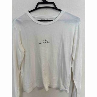 アニエスベー(agnes b.)のアニエスベー　ロゴ長袖Tシャツ(Tシャツ(長袖/七分))