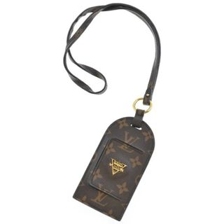 ルイヴィトン(LOUIS VUITTON)のLOUIS VUITTON ルイヴィトン カードケース - 茶 【古着】【中古】(名刺入れ/定期入れ)