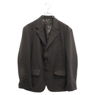 コムデギャルソン(COMME des GARCONS)のCOMME des GARCONS HOMME コムデギャルソンオム 24SS ポリ縮絨 テーラードジャケット ブラック HM-J007(テーラードジャケット)