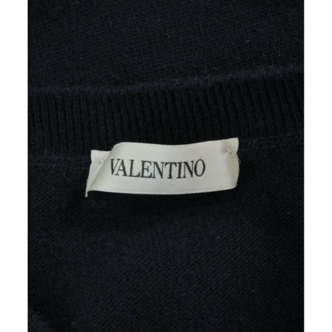 VALENTINO(ヴァレンティノ)のVALENTINO ヴァレンティノ ニット・セーター S 紺 【古着】【中古】 メンズのトップス(ニット/セーター)の商品写真