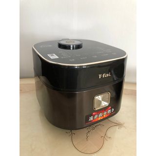 ティファール(T-fal)のT-fal ザ・ライス 遠赤外線 IH 炊飯器 RK8808JP ブラック(炊飯器)