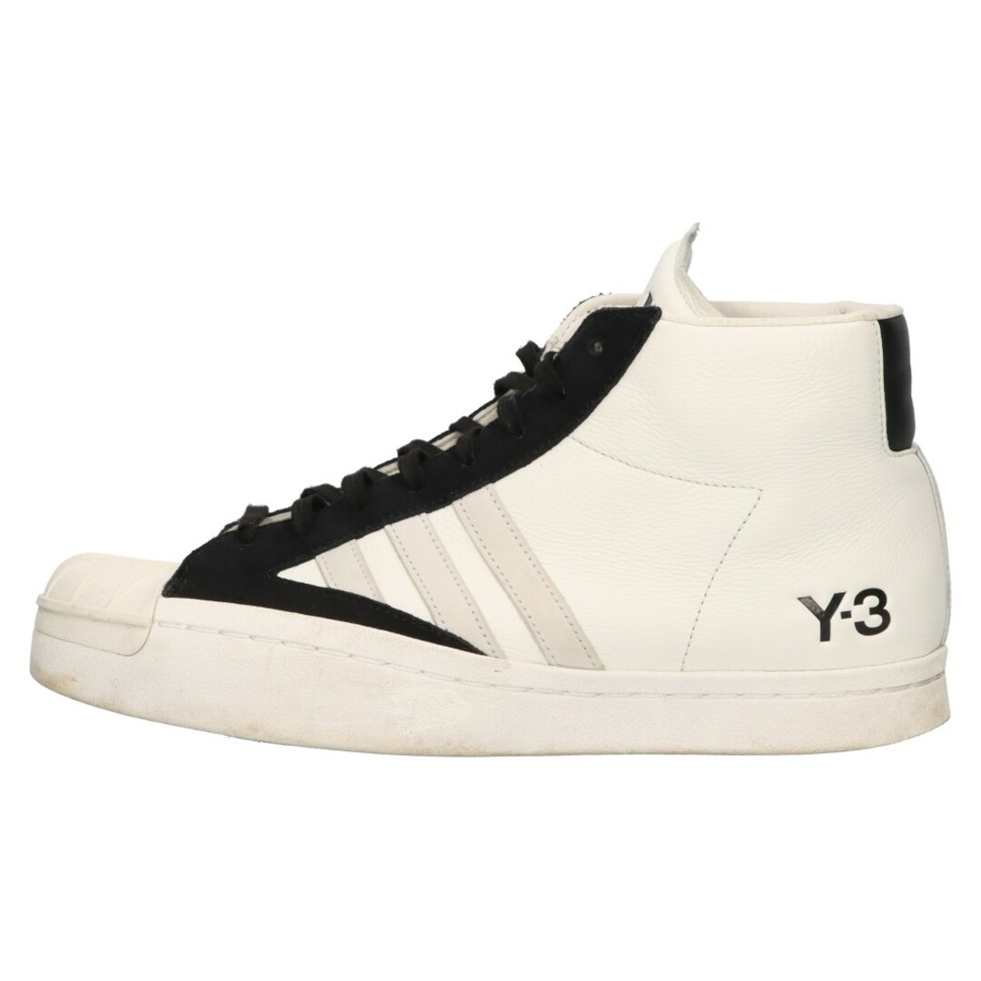 Y-3(ワイスリー)のY-3 ワイスリー YOHJI PRO ヨウジプロ ハイカットスニーカー ブラック/ホワイト H02577 US9/JP27cm メンズの靴/シューズ(スニーカー)の商品写真