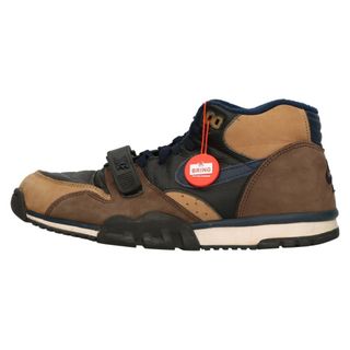 ナイキ(NIKE)のNIKE SB ナイキエスビー 【2003年製 観賞用】Air Trainer 1 SB Paul Brown 2003 エアトレイナーエスビー ポールブラウン ハイカットスニーカー ブラウン 306193‐042 US9/27.0cm(スニーカー)