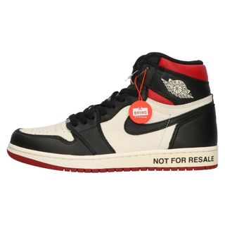 ナイキ(NIKE)のNIKE ナイキ AIR JORDAN 1 RETRO HIGH OG NRG NOT FOR RESALE エアジョーダン1 レトロ ノットフォーリセール ハイカットスニーカー 861428-106 US8.5/26.5cm(スニーカー)