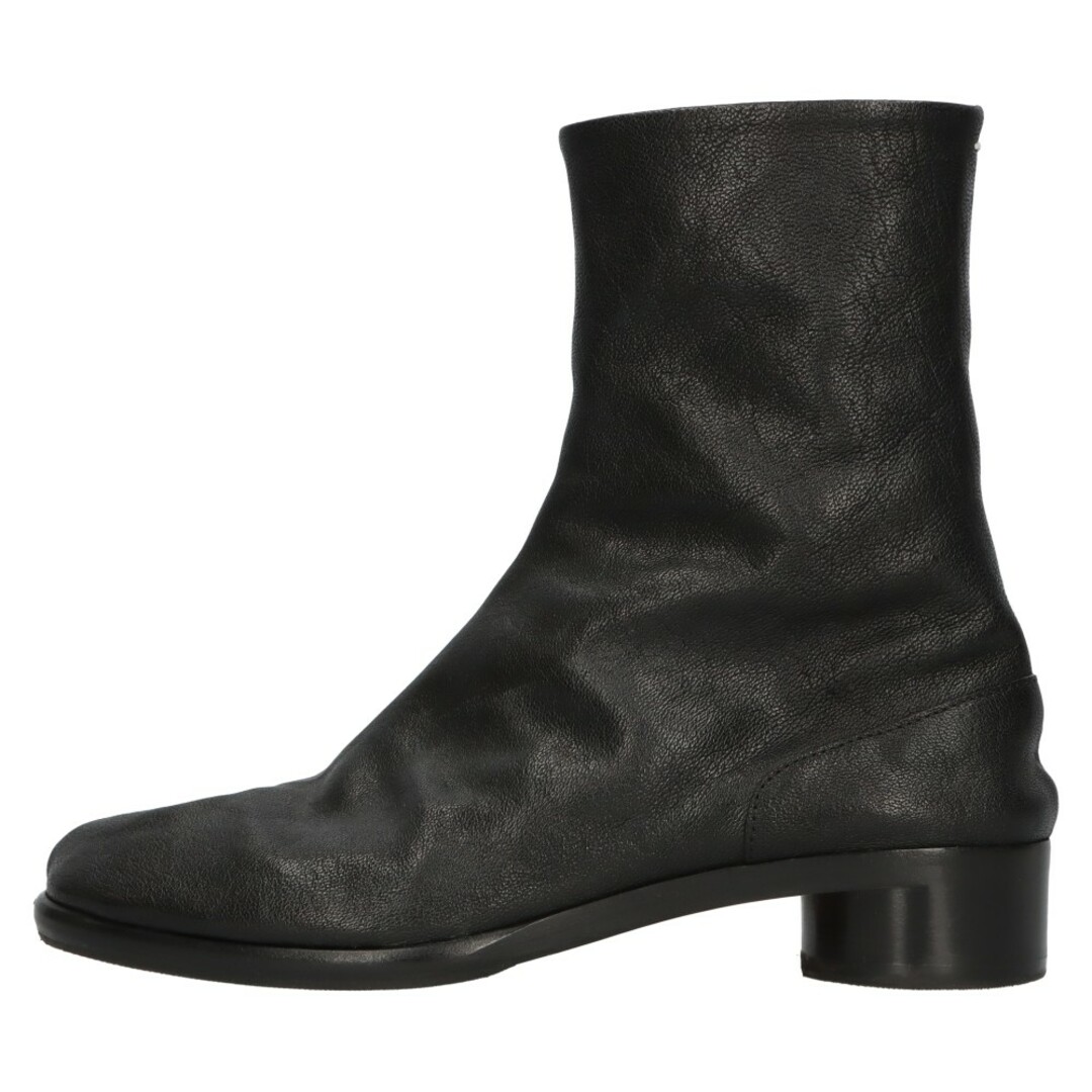 Maison Martin Margiela(マルタンマルジェラ)のMaison Margiela メゾンマルジェラ TABI BOOTS タビ レザー スプリットトゥ ブーツ ブラック S57WU0153 レディースの靴/シューズ(ブーツ)の商品写真