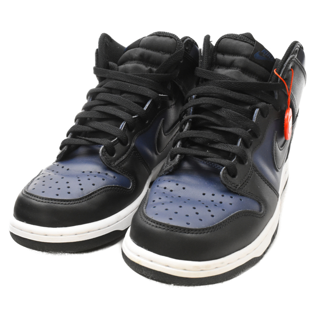 NIKE(ナイキ)のNIKE ナイキ ダンクハイ ハイカットスニーカー ミッドナイトネイビー ブラック US9.5/27.5cm DJ0383-400 メンズの靴/シューズ(スニーカー)の商品写真