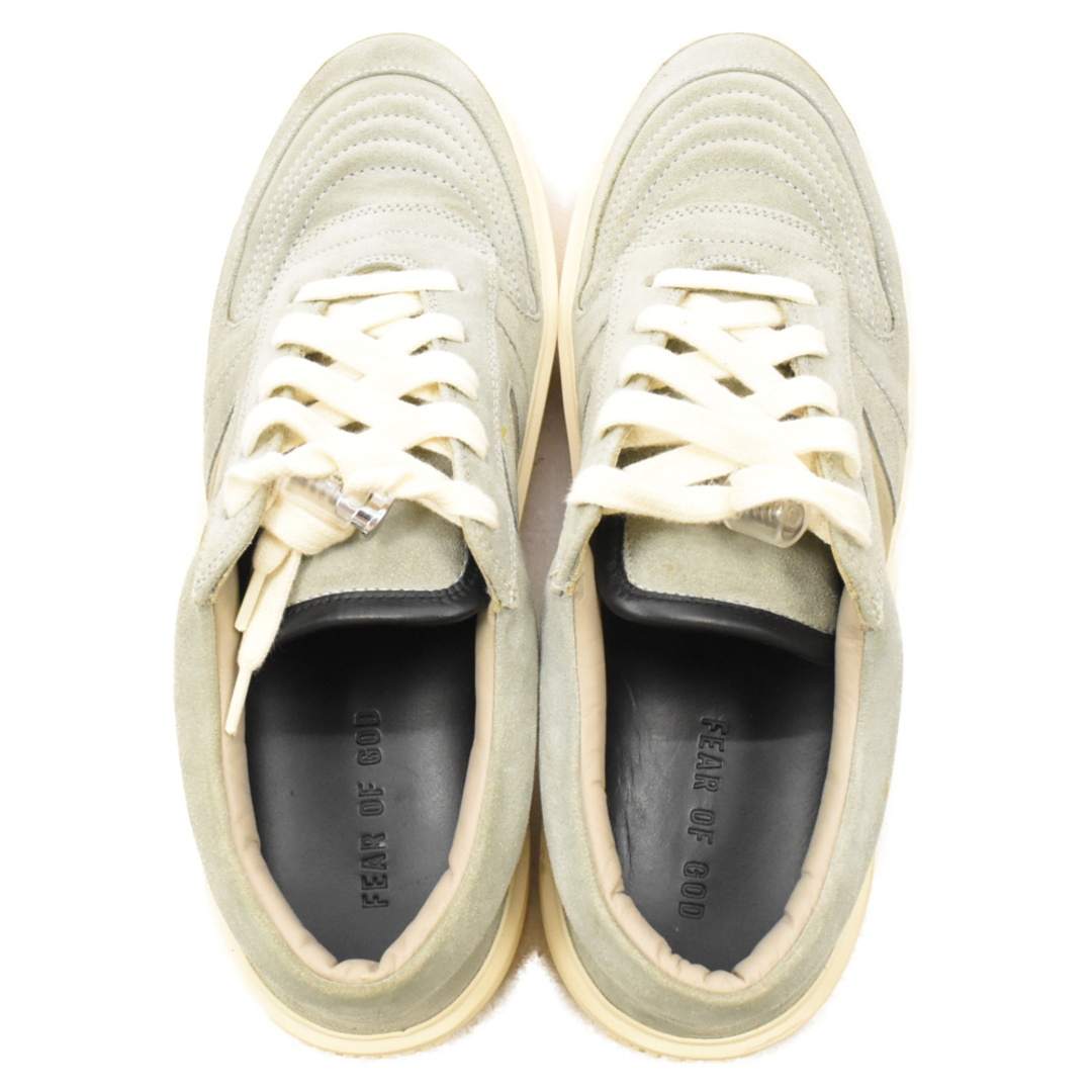 FEAR OF GOD(フィアオブゴッド)のFEAR OF GOD フィアオブゴッド STREAPLEES SKATE LOW ストラップレス スケート ローカットスニーカー グレー 6F-19-7024-SUE-055 メンズの靴/シューズ(スニーカー)の商品写真