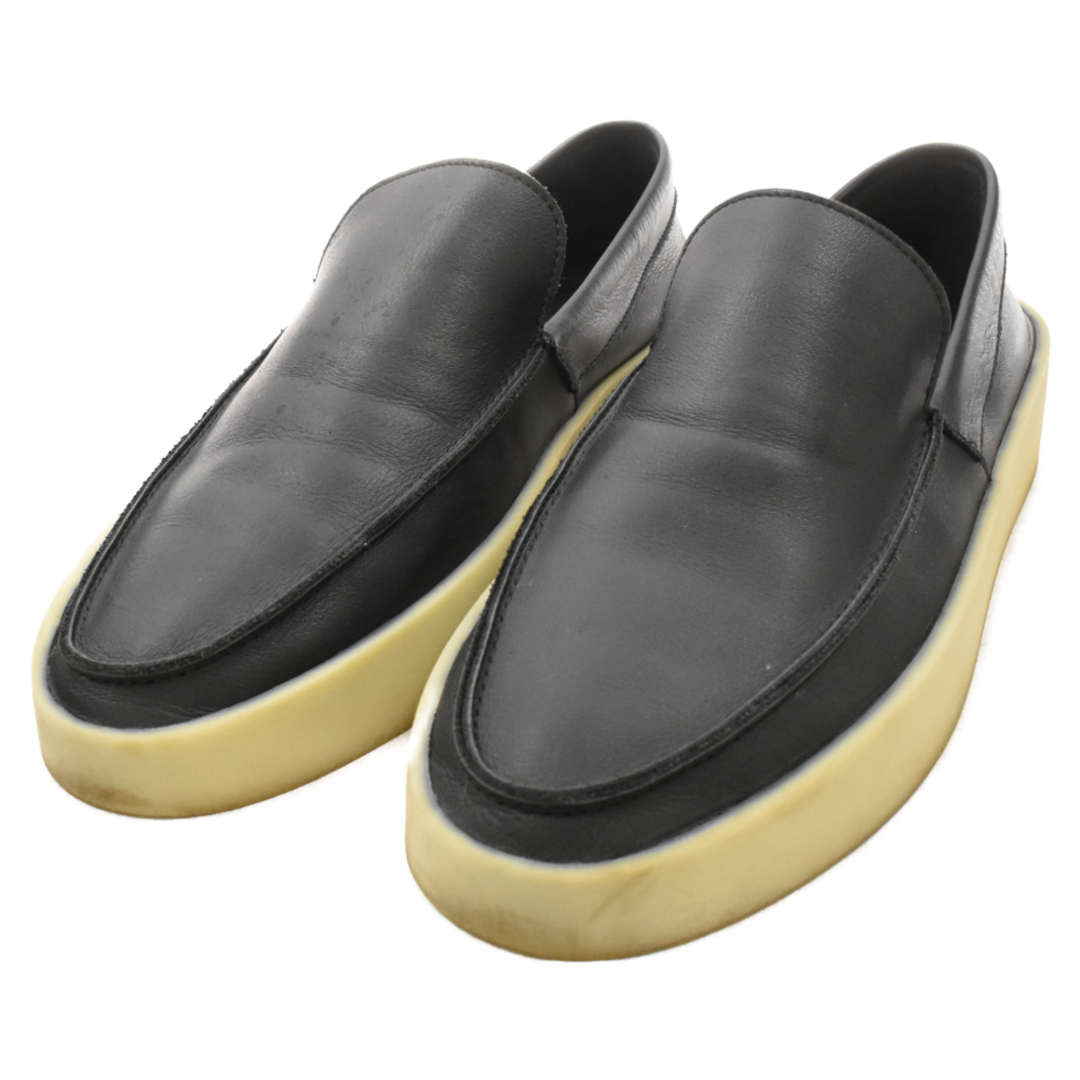 FEAR OF GOD(フィアオブゴッド)のFEAR OF GOD フィアオブゴッド 21SS THE LOAFER レザー ローファー スリッポン ローカットシューズ ブラック FG80-023 メンズの靴/シューズ(その他)の商品写真