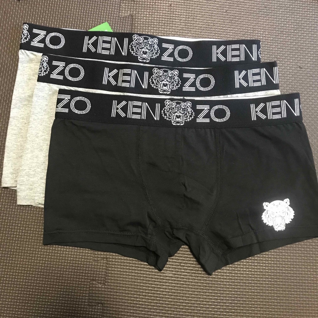 KENZO(ケンゾー)のKenzoボクサーパンツMサイズ3枚セット メンズのアンダーウェア(ボクサーパンツ)の商品写真