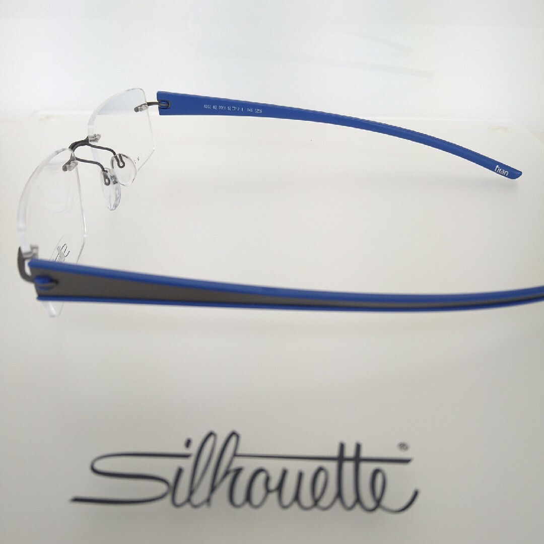 Silhouette(シルエット)のシルエット眼鏡5253 メンズのファッション小物(サングラス/メガネ)の商品写真