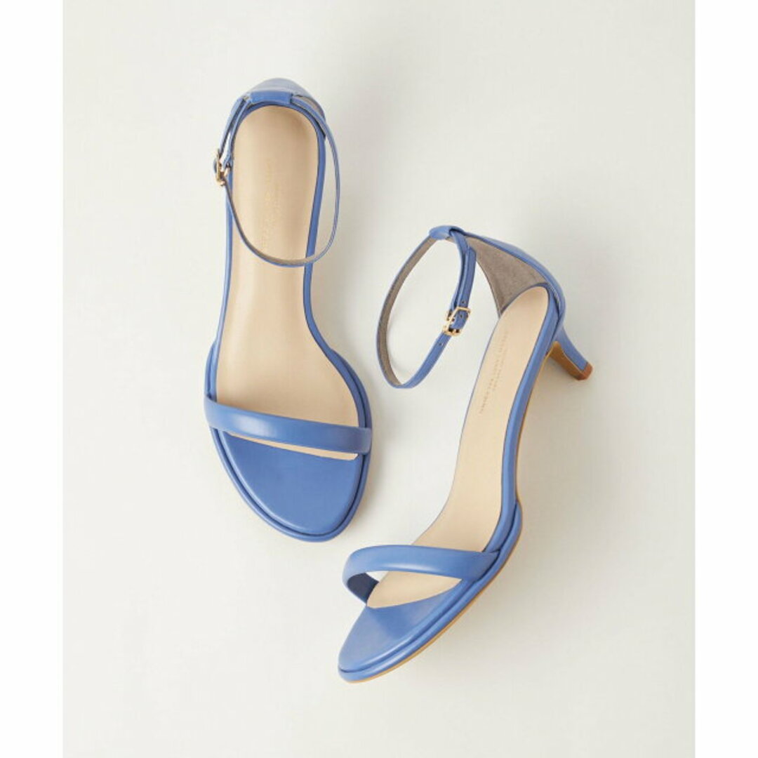 UNITED ARROWS green label relaxing(ユナイテッドアローズグリーンレーベルリラクシング)の【COBALT】【25cm】パテッドベルト サンダル(4.5cmヒール) レディースの靴/シューズ(ハイヒール/パンプス)の商品写真