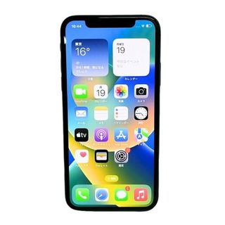 アップル(Apple)のSIMフリー Apple iPhone XS 64GB ブラック MTAW2J/A au 〇判定 バッテリ最大 79％ 動作品 訳アリ 【現状品】 22402R36(スマートフォン本体)