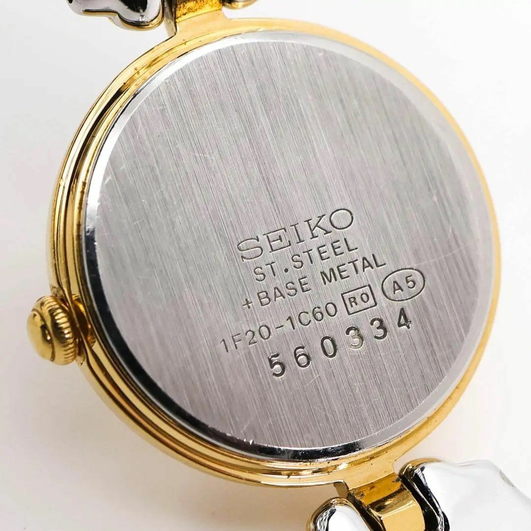 SEIKO(セイコー)の《美品》SEIKO 腕時計 ゴールド レディース ヴィンテージ クォーツ r レディースのファッション小物(腕時計)の商品写真