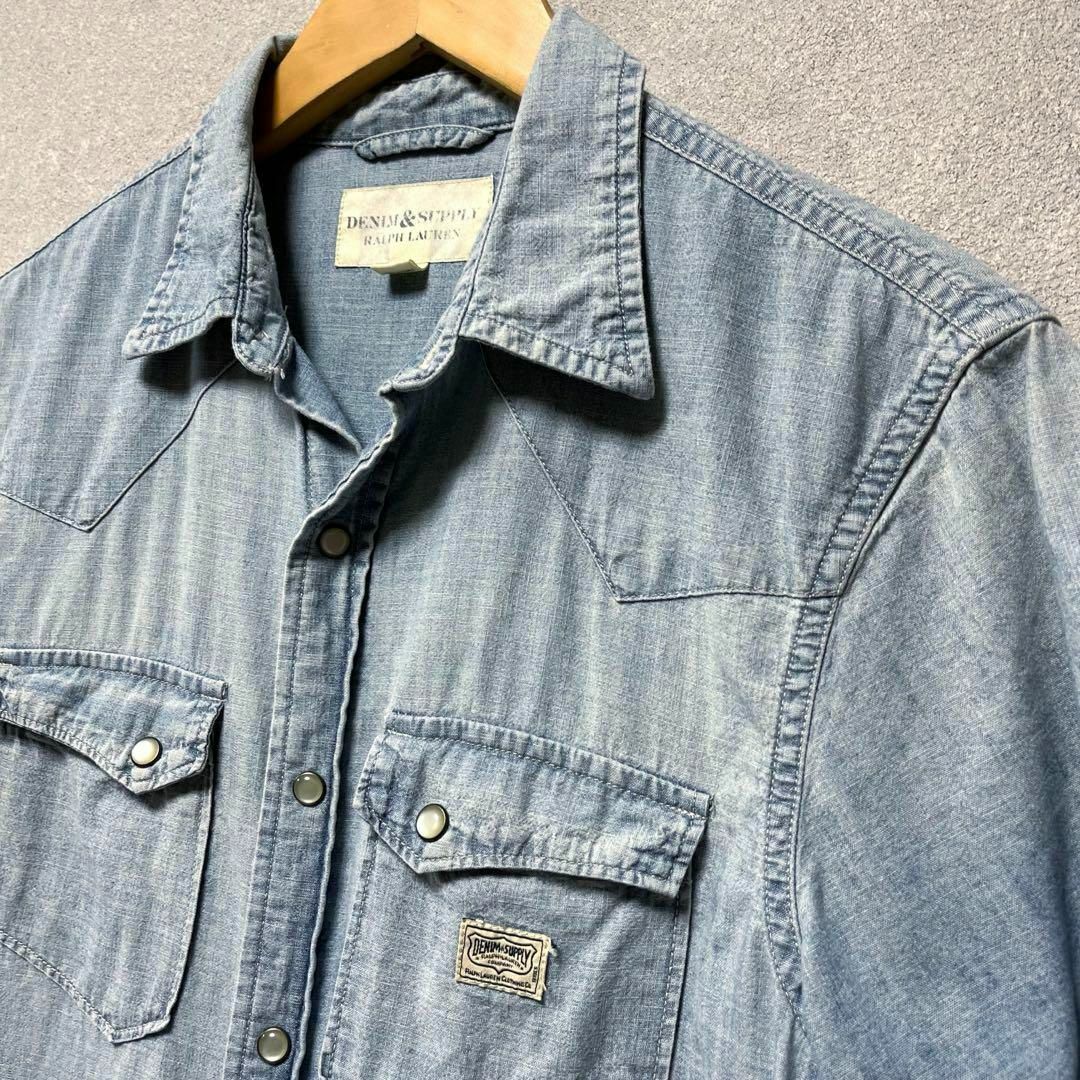 Denim & Supply Ralph Lauren(デニムアンドサプライラルフローレン)のDENIM&SUPPLY  RALPH LAUREN ウエスタンデニムシャツ メンズのトップス(シャツ)の商品写真