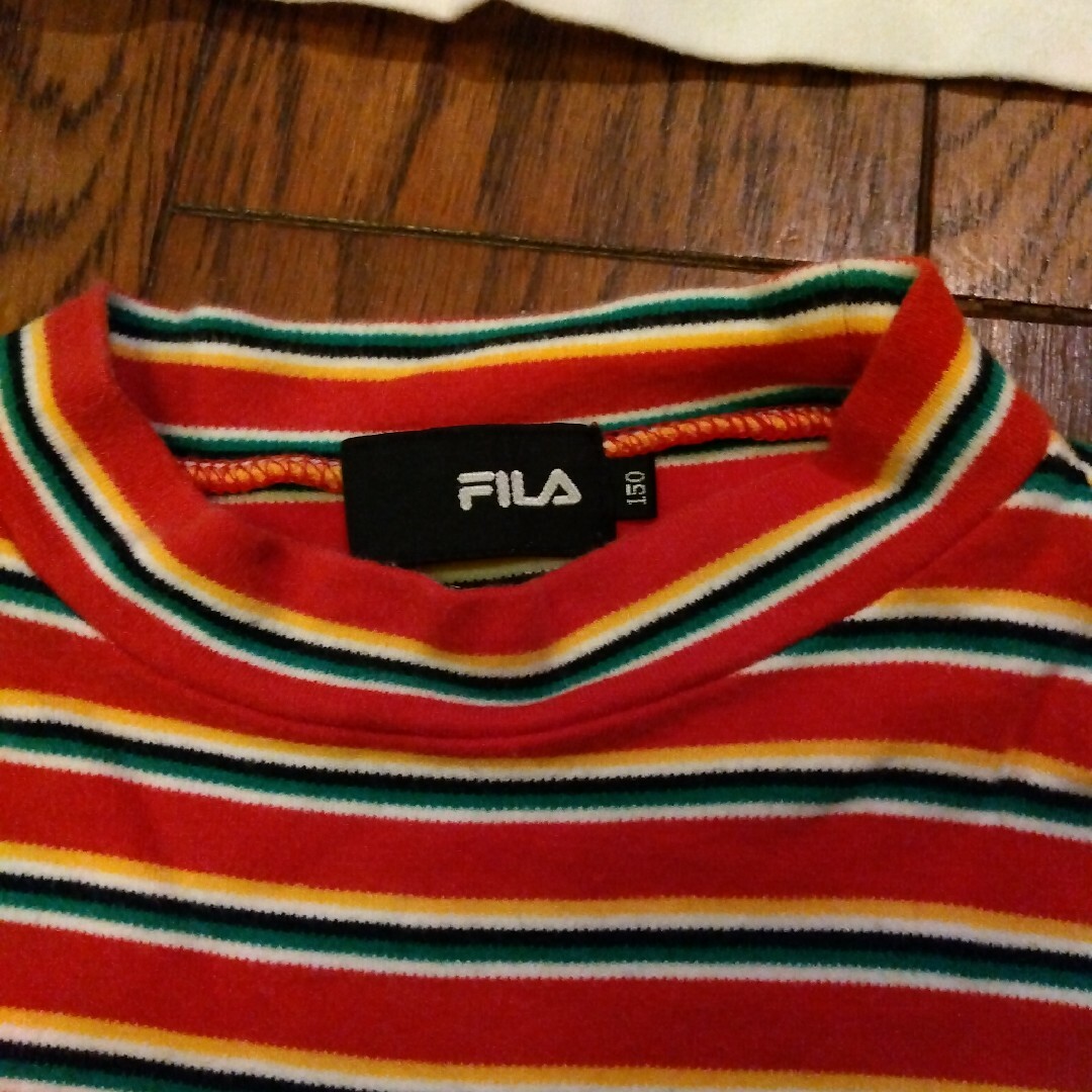 FILA(フィラ)のFILA　キッズ１５０サイズ ハイネックとタートルネック３枚セット キッズ/ベビー/マタニティのキッズ服男の子用(90cm~)(Tシャツ/カットソー)の商品写真