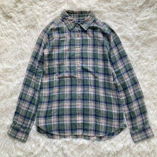 スローブイエナ(SLOBE IENA)のスローブイエナ 長袖 シャツ マドラスチェック コットン グリーン F(シャツ/ブラウス(長袖/七分))