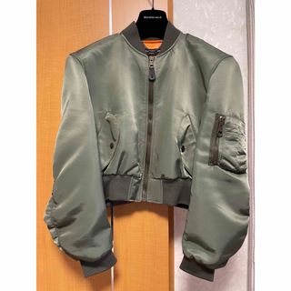 バレンシアガ(Balenciaga)のBALENCIAGA MA-1 ジャケット　（ジヨン着用）(フライトジャケット)