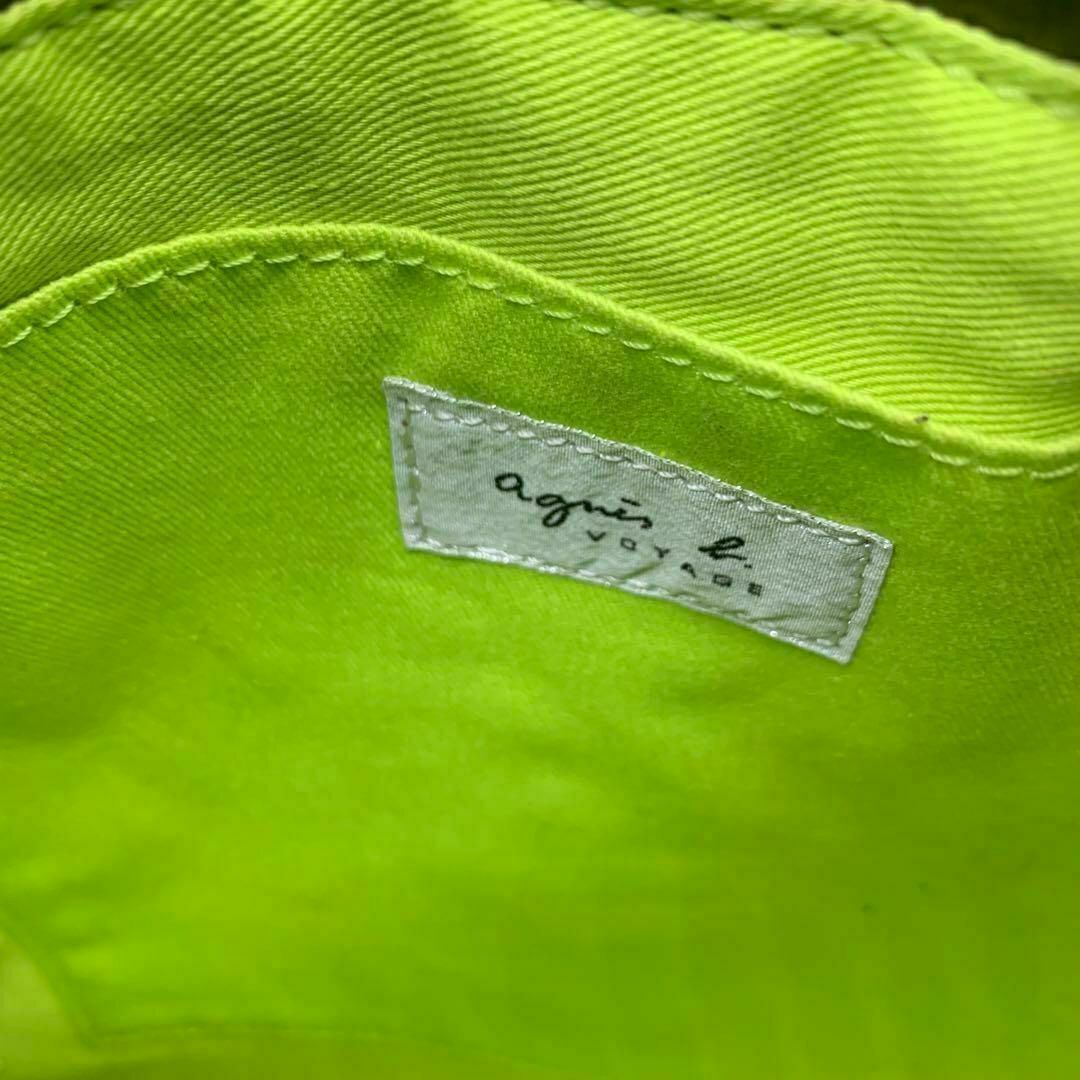 agnes b.(アニエスベー)の希少 アニエスベー スウェード トートバッグ 緑 レディースのバッグ(トートバッグ)の商品写真