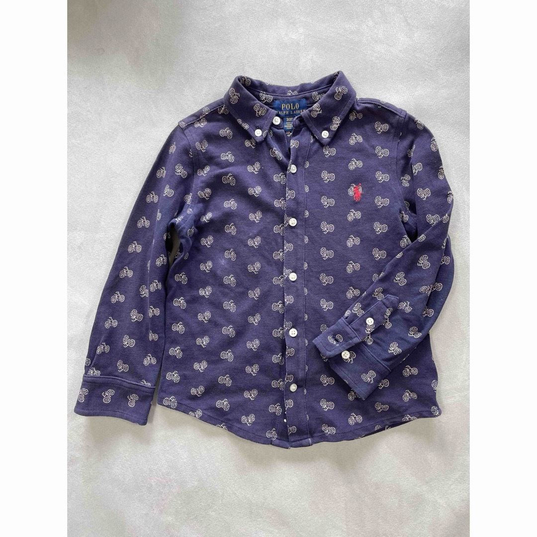 POLO RALPH LAUREN(ポロラルフローレン)のポロラルフローレン　シャツ　100(3T)サイズ キッズ/ベビー/マタニティのキッズ服女の子用(90cm~)(Tシャツ/カットソー)の商品写真