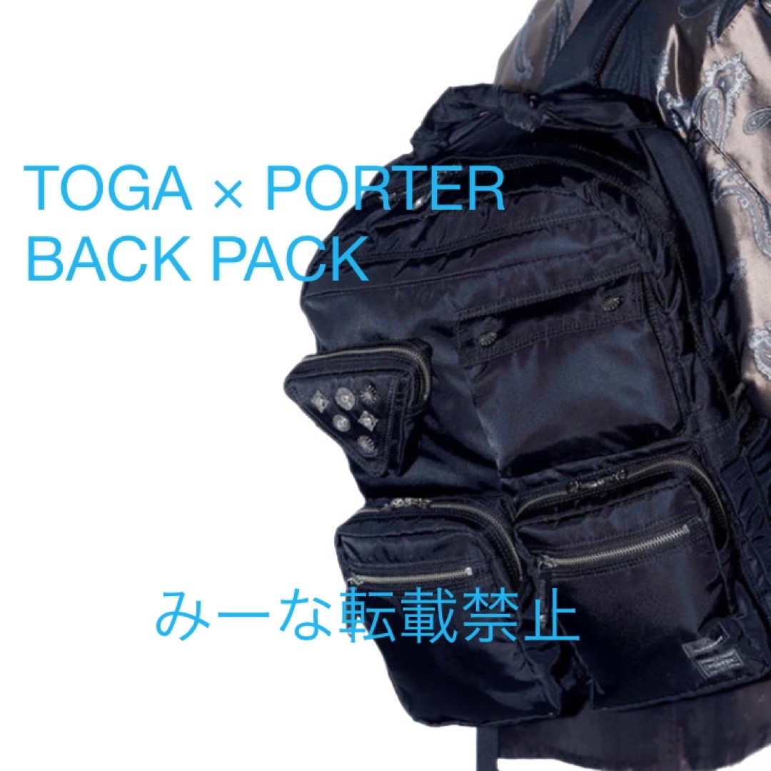 メンズTOGA × PORTER BACK PACK PORTER SP