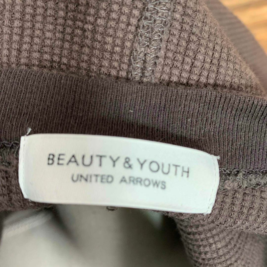 BEAUTY&YOUTH UNITED ARROWS(ビューティアンドユースユナイテッドアローズ)のビューティーアンドユースユナイテッドアローズ ニット 大きめ ビッグサイズ 灰 レディースのトップス(ニット/セーター)の商品写真