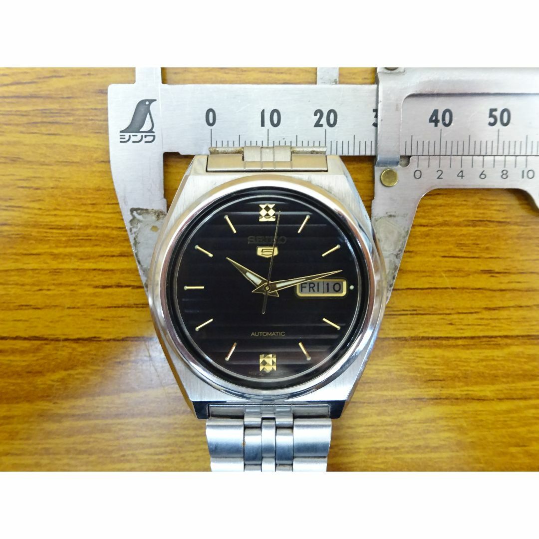 SEIKO(セイコー)のK三079/ SEIKO セイコー 5 自動巻 稼働 腕時計 メンズ メンズの時計(腕時計(アナログ))の商品写真