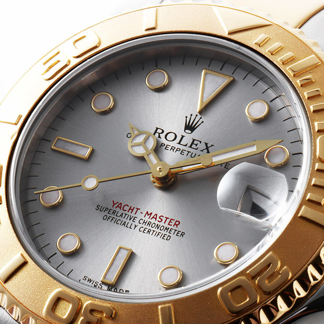 ROLEX(ロレックス)のロレックス ヨットマスター 168623 グレー P番 ボーイズ(ユニセックス) 中古 腕時計 メンズの時計(腕時計(アナログ))の商品写真