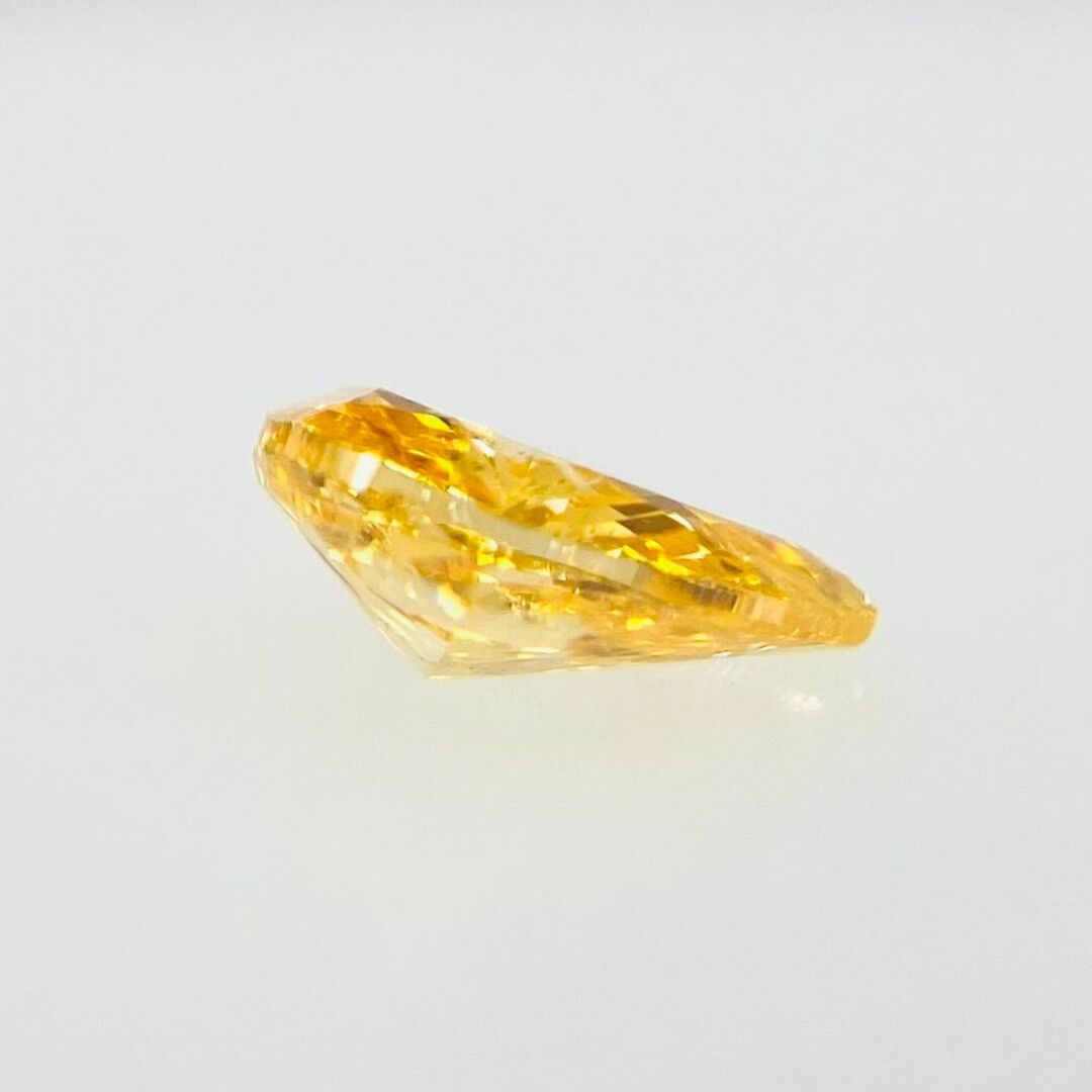 FANCY VIVID YELLOW ORANGE 0.200ct PS レディースのアクセサリー(その他)の商品写真