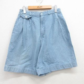 GAP - 古着 ギャップ GAP ショート パンツ ショーツ レディース 90年代 90s コットン USA製 紺 ネイビー 23jul06 中古 ボトムス 短パン ショーパン ハーフ