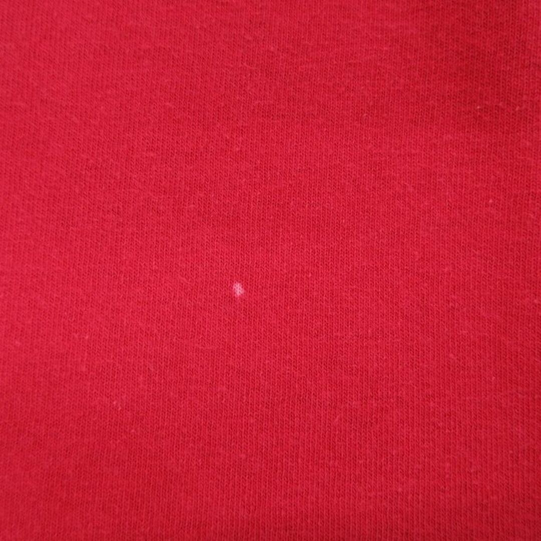 Disney(ディズニー)の古着 半袖 Tシャツ レディース ディズニー DISNEY ミニー ラメ コットン クルーネック 赤 レッド 23jul04 中古 レディースのワンピース(ミニワンピース)の商品写真