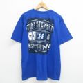 XL★古着 半袖 Tシャツ メンズ NASCAR レーシングカー トニースチュ…