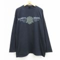 XL★古着 Schott ショット 長袖 ビンテージ Tシャツ メンズ 00年…