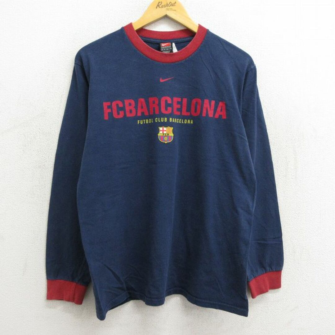 NIKE - M☆古着 ナイキ NIKE 長袖 ビンテージ Tシャツ メンズ 00 NIKE - M☆古着 ナイキ NIKE 長袖 ビンテージ Tシャツ メンズ 00