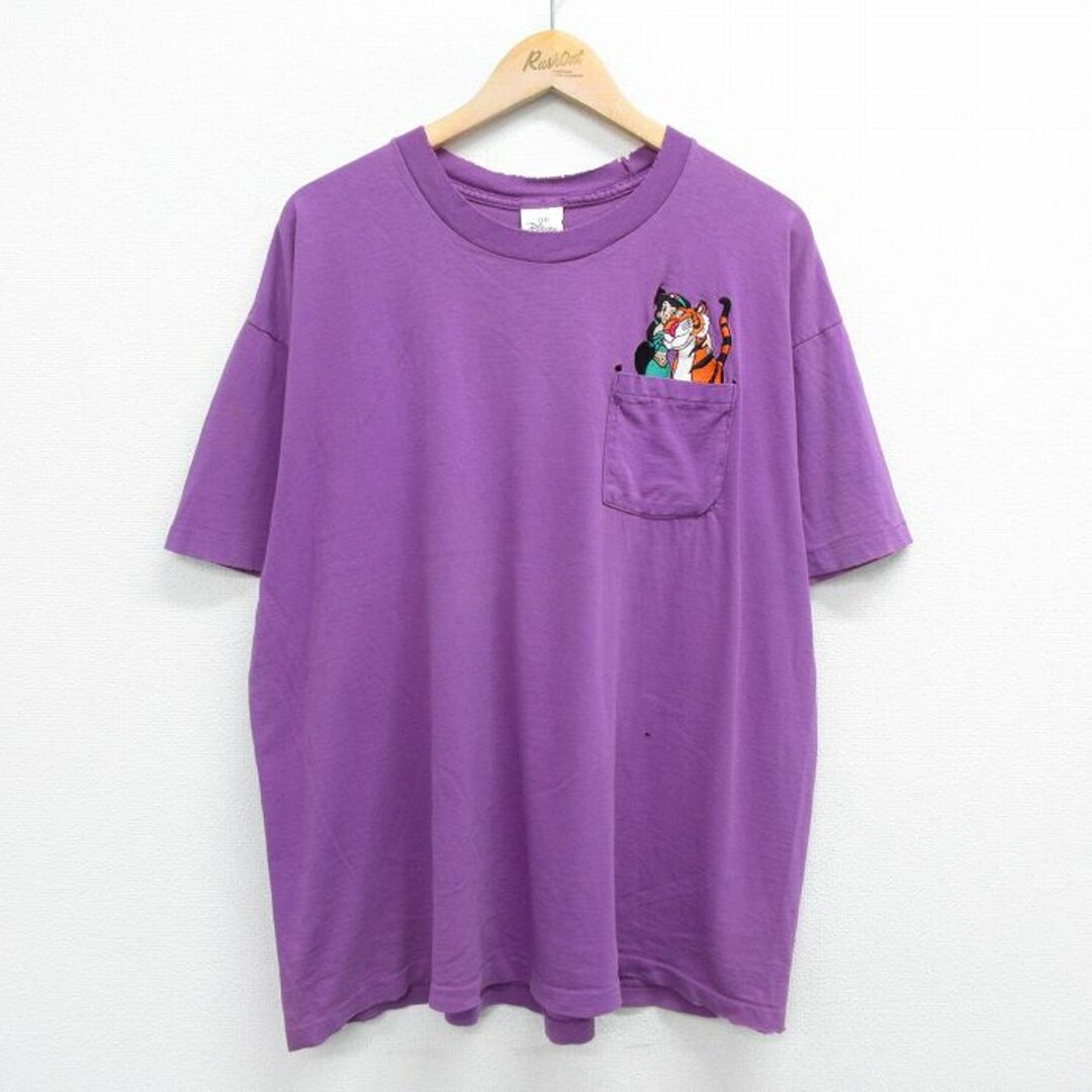 Disney - XL☆古着 半袖 ビンテージ Tシャツ メンズ 90年代 90s Disney - XL☆古着 半袖 ビンテージ Tシャツ メンズ 90年代 90s