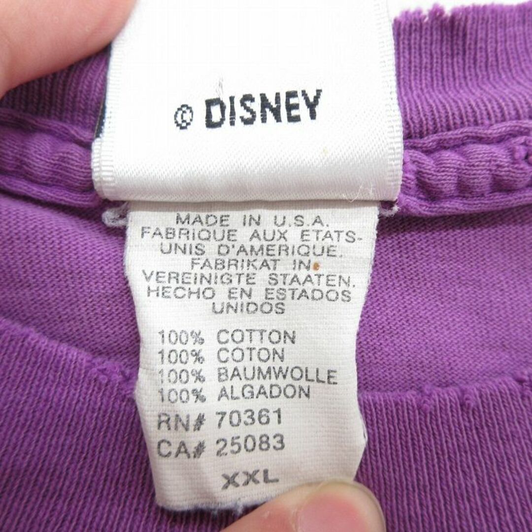 Disney - XL☆古着 半袖 ビンテージ Tシャツ メンズ 90年代 90s Disney - XL☆古着 半袖 ビンテージ Tシャツ メンズ 90年代 90s