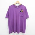 XL★古着 半袖 ビンテージ Tシャツ メンズ 90年代 90s ディズニー …