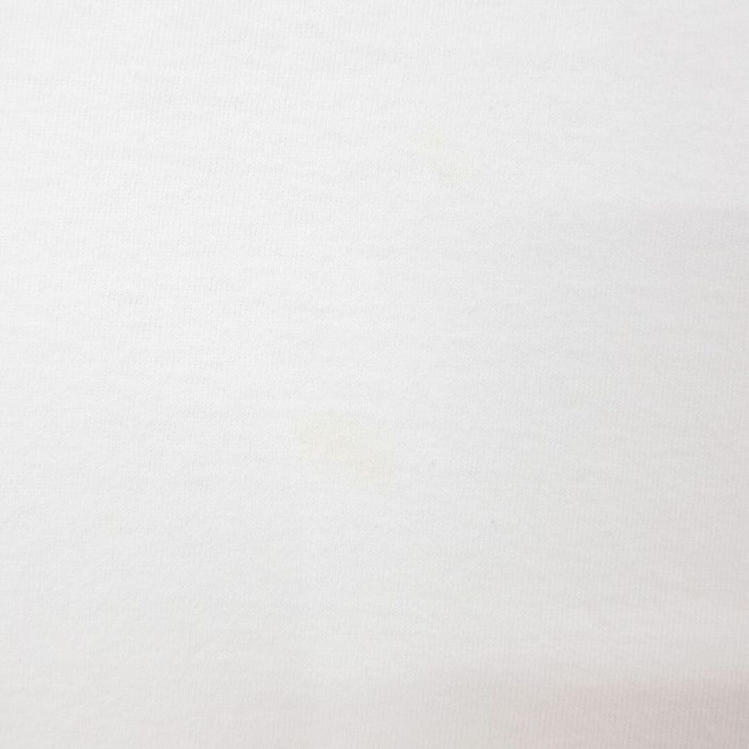 Reebok(リーボック)のXL★古着 リーボック REEBOK 半袖 ビンテージ Tシャツ メンズ 90年代 90s ジョージア ビッグロゴ 大きいサイズ コットン クルーネック 白 ホワイト 23jul07 中古 メンズのトップス(Tシャツ/カットソー(半袖/袖なし))の商品写真
