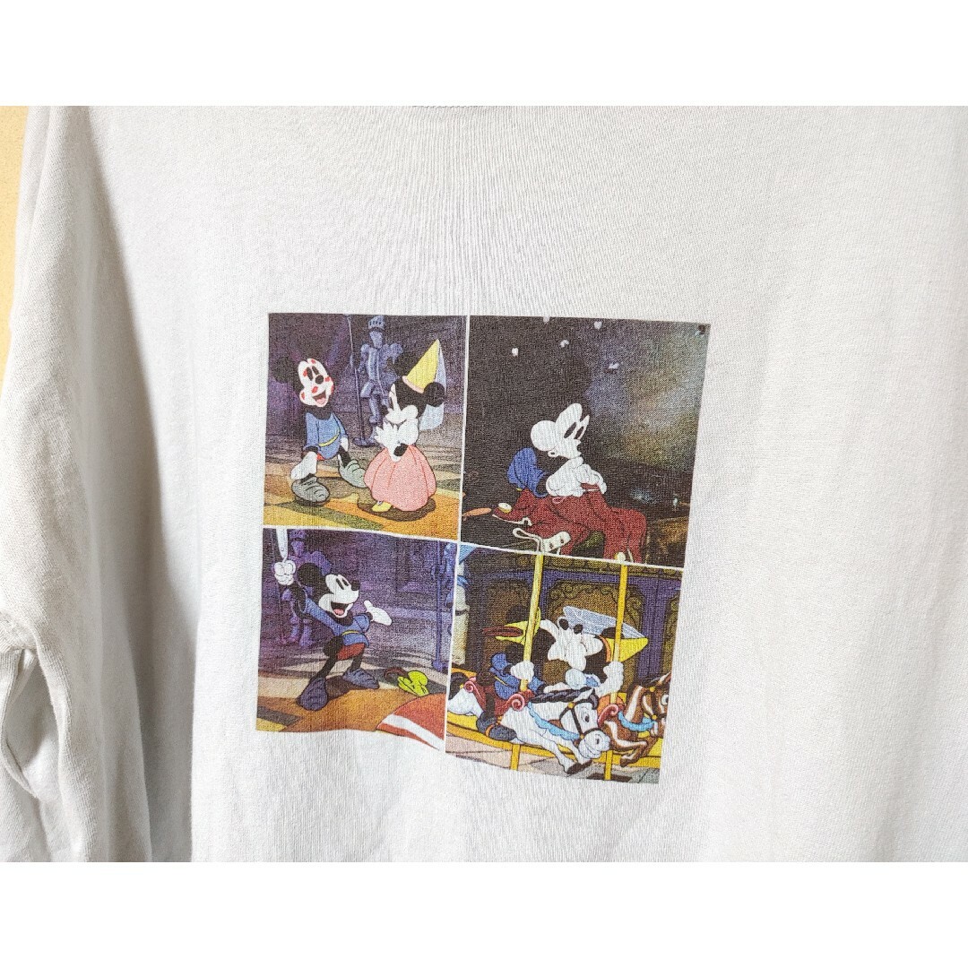 Disney(ディズニー)のDisney＊Tシャツ・長袖・サイズＦ＊プリント・トップス・レディース＊美濃屋 レディースのトップス(Tシャツ(長袖/七分))の商品写真