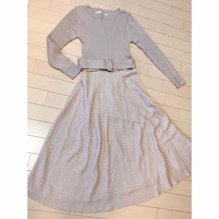 トッコクローゼット(TOCCO closet)のtocco closet ニットワンピース(ロングワンピース/マキシワンピース)