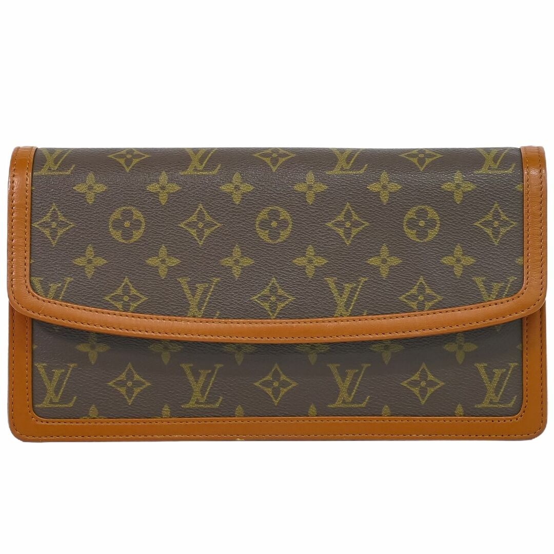 LOUIS VUITTON(ルイヴィトン)の本物 ルイヴィトン LOUIS VUITTON LV ポシェットダム GM モノグラム クラッチバッグ セカンドバッグ ブラウン M51810 Pochette Dame ビトン バッグ 中古	 レディースのバッグ(クラッチバッグ)の商品写真