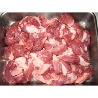 北海道産豚 （コメカミ こめかみ 頭肉）1kg その他商品同梱合わせ買いでお買得(肉)