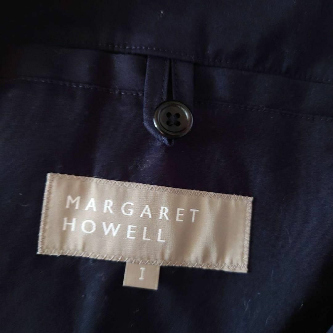 MARGARET HOWELL(マーガレットハウエル)のマーガレットハウエル　MARGARET HOWELL　春コート　テーラード　綿 レディースのジャケット/アウター(トレンチコート)の商品写真