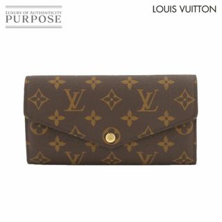 ルイヴィトン(LOUIS VUITTON)の新品同様 ルイ ヴィトン LOUIS VUITTON モノグラム ポルトフォイユ サラ 二つ折り 長財布 フューシャ M62234 VLP 90226859(財布)