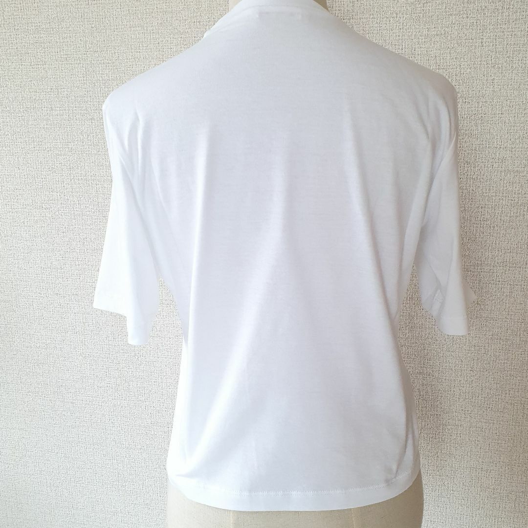 Marni(マルニ)の【新品・未使用】MARNI KIDS グリッターロゴ コットンTシャツ白14Y　 キッズ/ベビー/マタニティのキッズ服女の子用(90cm~)(Tシャツ/カットソー)の商品写真