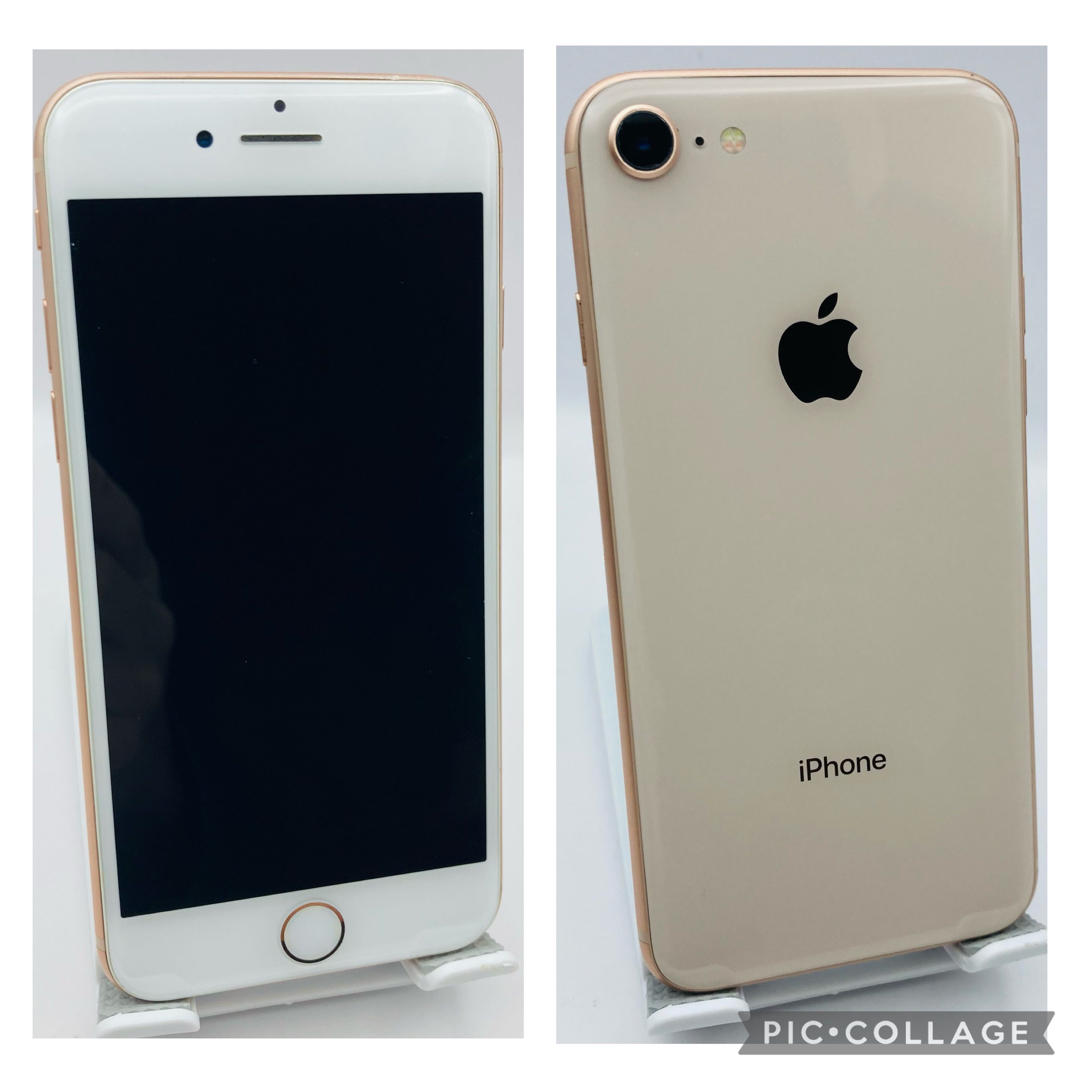 iPhone(アイフォーン)の特典４点 iPhone 8 Gold 256GB SIMフリー 100% スマホ/家電/カメラのスマートフォン/携帯電話(スマートフォン本体)の商品写真