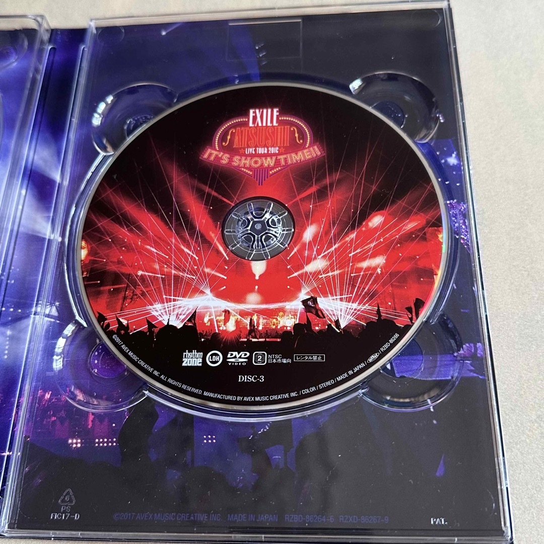 EXILE ATSUSHI LIVE TOUR 2016 豪華盤〈3枚組〉 エンタメ/ホビーのDVD/ブルーレイ(ミュージック)の商品写真
