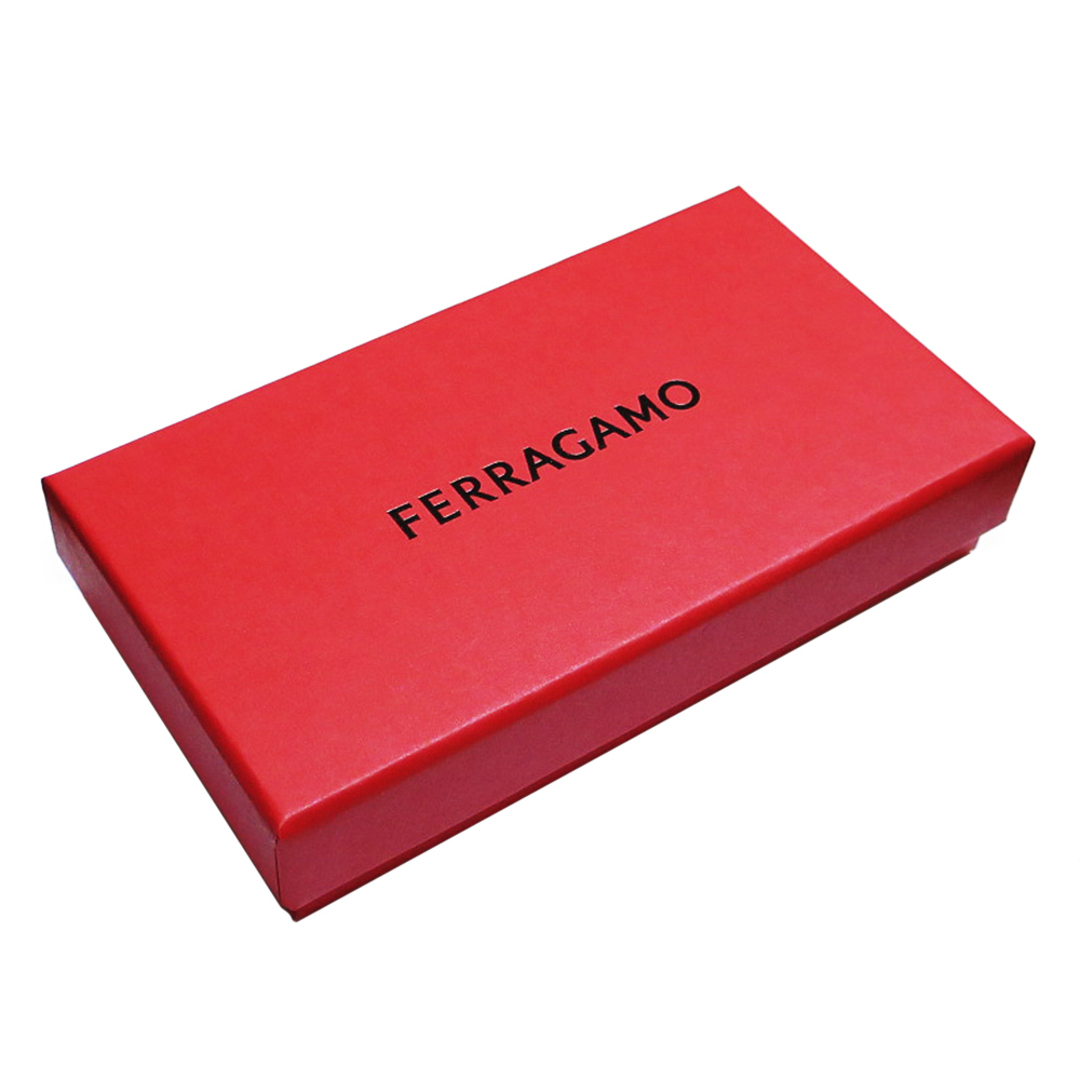 Salvatore Ferragamo(サルヴァトーレフェラガモ)のフェラガモ コインケース レディース 22E010 0770841 小銭入れ カードケース ヴァラ・リボン レザー ラッキーチャーム Salvatore Ferragamo レディースのファッション小物(コインケース)の商品写真