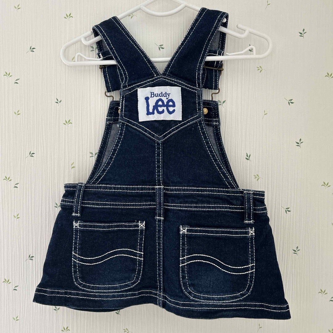 Lee(リー)のLeeジャンパースカート80cm キッズ/ベビー/マタニティのベビー服(~85cm)(スカート)の商品写真